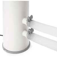 Intex 26604GS C600 Kartuschenfilterpumpe | 2271 l/h | für Pools bis Ø 366 cm | mit Hydro Aeration Technology | 230 V | Komplett-Set mit Zubehör für Installation & sauberes Poolwasser