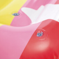Intex Rainbow Cloud Float 175×117×20 cm | aufblasbare Luftmatratze Regenbogen & Wolken | Pool Float ab 9 Jahren | Tragkraft 100 kg | aus strapazierfähigem Vinyl | inkl. Reparaturflicken
