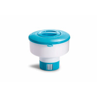 Intex Floating Chemical Dosierschwimmer - Poolzubehör - Chlorspender - 17,8 cm, 29041, Blau