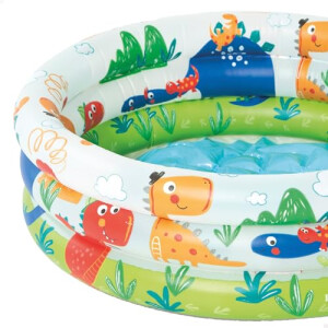 Intex - aufblasbares Planschbecken INTEX Farben + Base 61 x 22 cm-33 L - 57106 NP, Modelle und Farben Sortiert, Color, 229x152x56 cm