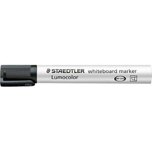 STAEDTLER 351 B-9 Flip Chart-Stifte, Whiteboardmarker, Etuis und Zubehör Lumocolor schwarz, 1 Stück