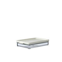 Mepal Wurst Aufbewahrung Kühlschrank - Kühlschrank Organizer Aufschnitt - Kühlschrankbehälter für die Aufbewahrung und Organisation in der Küche - 500 ml - Nordic white