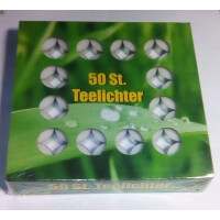 Stolz Teelichter, Packung mit 50 Stück