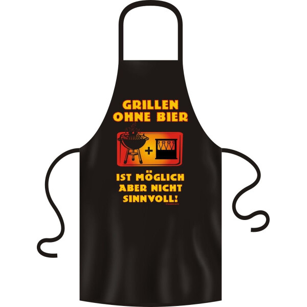 Grillschürze Original Rahmenlos ® Grillen ohne Bier