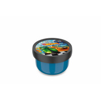 Mepal - Obstbox Campus - Snackbox für Kinder - Spülmaschinen- und mikrowellenfest - BPA-frei - 300 ml - Hot Wheels