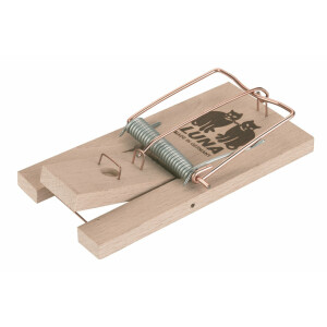 Kerbl 299613 Rattenfalle Luna im Sb Pack mit Holzauslöser
