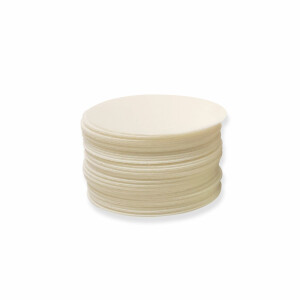 Küchle Bio Backoblaten 70mm im 10er Vorratspack | Vegan | Rund mit 70 mm Durchmesser | Zum Backen von z.B. Lebkuchen | Innen zart, außen knusprig | 10 x 36g
