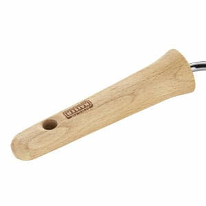 Original Kaiser Classic Teigroller klein 19 x 7,5 cm, Nudelholz, Teigausroller, Buchenholz, Leichtlauf-Mechanismus, Natur