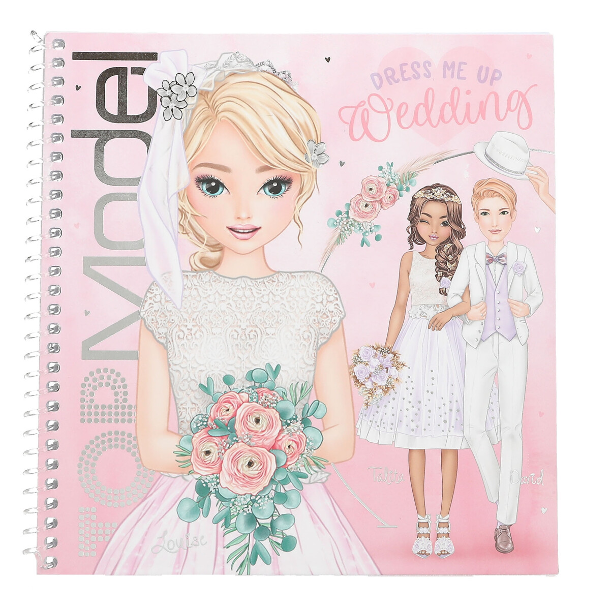 Depesche 13529 TOPModel Dress me Up - Malbuch Set mit 24 vor