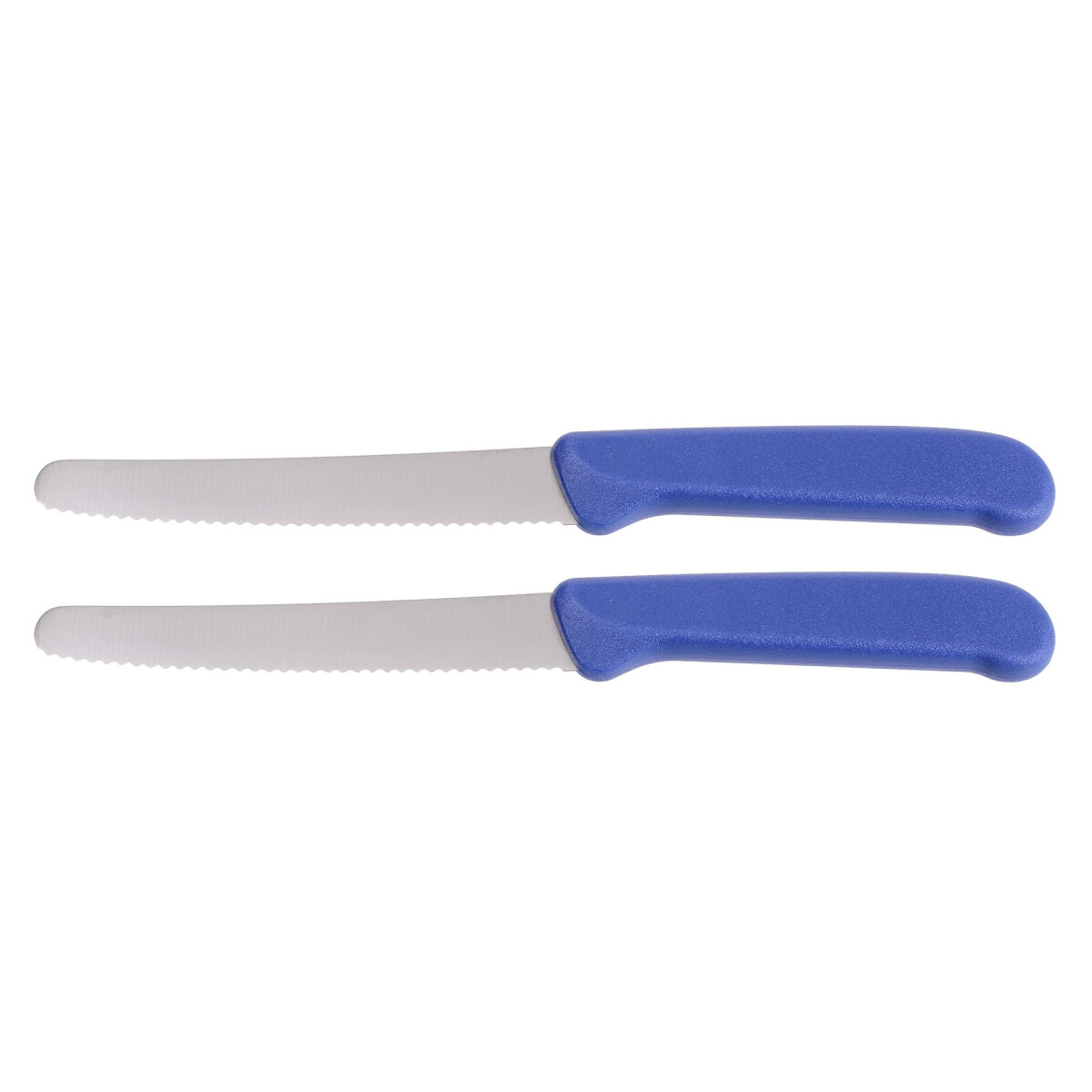 GRÄWE Brötchenmesser 2er Set | Wellenschliff Tafel