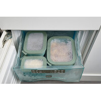Mepal Multi Bowl Cirqula Rectangular - Mikrowellen Geschir - Geeignet als Luftdichte Aufbewahrungsbox für den Kühlschrank, Mikrowellengeschirr & als Frischhaltedosen - 3000 ml - Vivid lilac