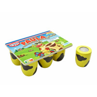 Tanner - Der kleine Kaufmann DEKO Dr. Oetker Paula Minis (Kaufladenzubehör, 6er-Pack, aus Holz, scannbar) 0992.7