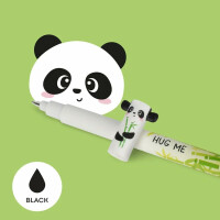 LEGAMI radierbare Gelschreiber Gelstifte mit Tiermotiven, verschiedene Schreibfarben 9er Set Giraffe, Lama, Bunny, Kitty, Biene, Panda, Einhorn, Pinguin und Tiger