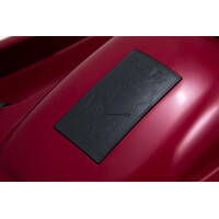 KHW | Lenkschlitten Snow Fox | Berry | TÜV-geprüft | Made in Germany | ausgefeiltes Lenksystem & griffsicheres Lenkrad | kälte- und lichtbeständiger Kunststoff | der Hingucker auf jeder Piste