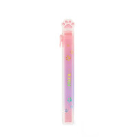 Legami - Meow Rechteckradierer, Radiergummi, 1 Radiergummi + 1 Nachfüllmine enthalten, nachfüllbar, hinterlässt keine Rückstände