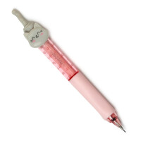 Legami - Druckbleistift, Meow, Ø 1,2 cm, 1 Mine 0,7 mm HB Inklusive Ergonomischer Silikongriff, Präzises Schreiben