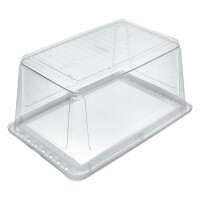 keeeper Aufbewahrungsbox mit Air Control System, Clearbox, 43 l, 59 x 39 x 27 cm, Bea, Natur (Transparent)