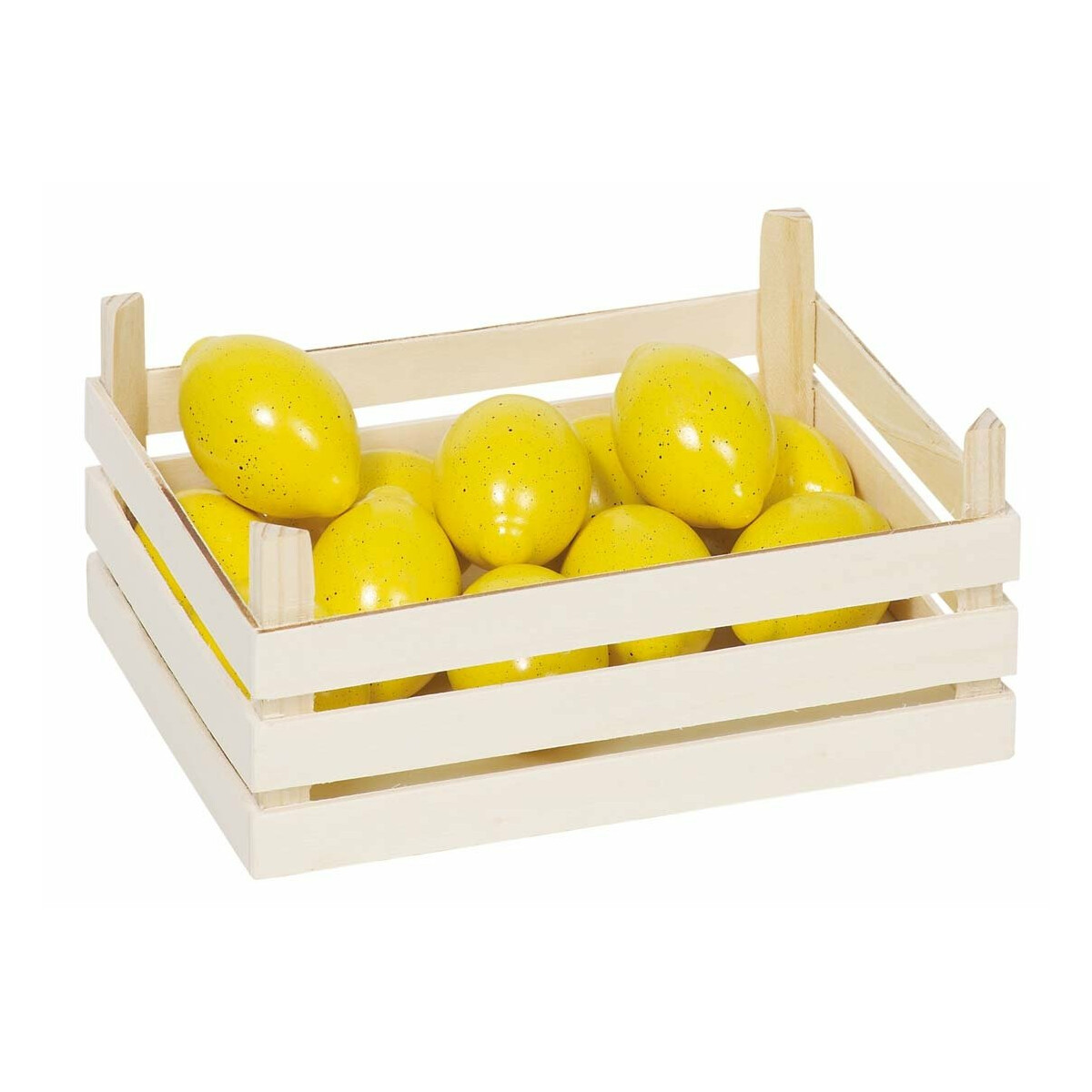 Goki | 12 Zitronen+ 1 Holzkiste