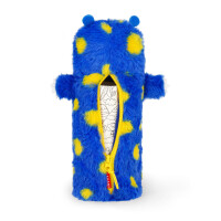 LEGAMI - Super weiches Federmäppchen, Monster-Motiv, weiches Federmäppchen, Karton mit Malvorlage inklusive, 100% Polyester, Super Soft Pencil Case.