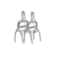 Kerbl cit | 2 Stück Wühlmausfalle-Zangenfalle VoleX Holland, Mäusefalle, mit Spanngriff, Metall verzinkt, 13x12x7,5cm, Landwirte, Hobbygärtner, giftfrei, wiederverwendbar