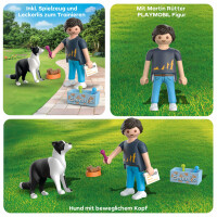 PLAYMOBIL | Martin Rütter Hundetrainer | Spielzeug ab 4 Jahren | Geschenk für Kinder | Fördert Kreativität & Einfühlungsvermögen | Liebevolles Hundetraining-Rollenspiel mit Figur & Zubehör | 71999