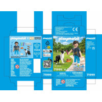 PLAYMOBIL | Martin Rütter Hundetrainer | Spielzeug ab 4 Jahren | Geschenk für Kinder | Fördert Kreativität & Einfühlungsvermögen | Liebevolles Hundetraining-Rollenspiel mit Figur & Zubehör | 71999