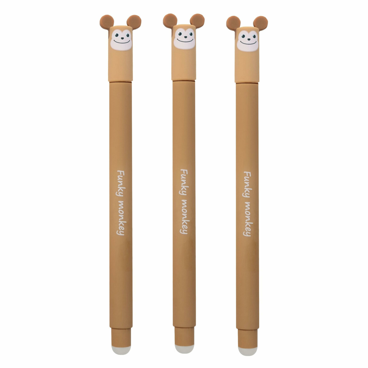 EBERHARD FABER 599035 - Tintenroller radierbar Affe, 3...