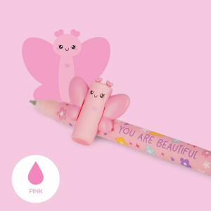 LEGAMI - 14er Set Gel-Radierstifte, Erasable Pen, Stifte mit radierbarer Tinte, Gelschreiber Radierbar ohne Blatt zu verbrauchen, 0,7 mm Spitze, verschiedene Tintenfarben und Tiermotive