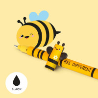 LEGAMI - 14er Set Gel-Radierstifte, Erasable Pen, Stifte mit radierbarer Tinte, Gelschreiber Radierbar ohne Blatt zu verbrauchen, 0,7 mm Spitze, verschiedene Tintenfarben und Tiermotive