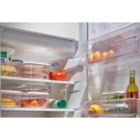 Mepal - Kühlschrankdose Modula - Kühlschrank Vorratsdose mit Deckel - Geeignet zur Aufbewahrung von Fleischprodukten und Käse - Aufbewahrung & Kühlschrankorganizer - 550 + 2000 ml - Black