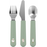 Kinderbesteck-Set Mepal Mio 3-teilig - Little Farm