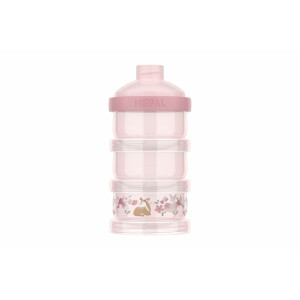Mepal - Milchpulverturm Mio Little Dutch - Luftdicht verschlossen, inklusive Dosieraufsatz - Zur Dosierung und Aufbewahrung von Milchpulver - Stapeln nach Bedarf - Milchpulver box - Fairy Garden