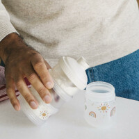Mepal - Milchpulverturm Mio Little Dutch - Luftdicht verschlossen, inklusive Dosieraufsatz - Zur Dosierung und Aufbewahrung von Milchpulver - Stapeln nach Bedarf - Milchpulver box - Fairy Garden