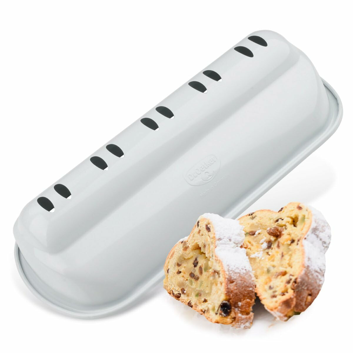Dr. Oetker Christstollen Backform Stollenbackform White Chri