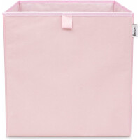 LIFENEY Aufbewahrungsbox einfarbig Rosa I Spielzeugbox passend für Würfelregale I Ordnungsbox für das Kinderzimmer I Aufbewahrungskorb als Accessoire für dein Zuhause | 33x33x33 cm