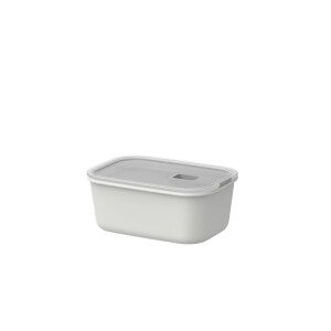 Mepal - Frischhaltdosen EasyClip - Schüssel mit Deckel & Schiebeverschluss - Geeignet für Mikrowelle, Dampfgarer, Kühl- und Gefrierschrank - Luftdicht & auslaufsicher - 700 ml - Nordic white