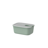 Mepal - Frischhaltdosen EasyClip - Schüssel mit Deckel & Schiebeverschluss - Geeignet für Mikrowelle, Dampfgarer, Kühl- und Gefrierschrank - Luftdicht & auslaufsicher - 700 ml - Nordic sage
