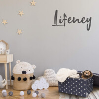 LIFENEY 2-Set Aufbewahrungsbox Kinder (37x25x21cm) I Aufbewahrungskorb für Kinderzimmer und Wohnbereich I Kinder Aufbewahrungskiste (Türkis Punkte)