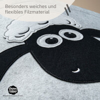 Lifeney meets "Shaun das Schaf" Aufbewahrungskorb zusammenfaltbar für Kinder - ca. 43,5 x 46 cm