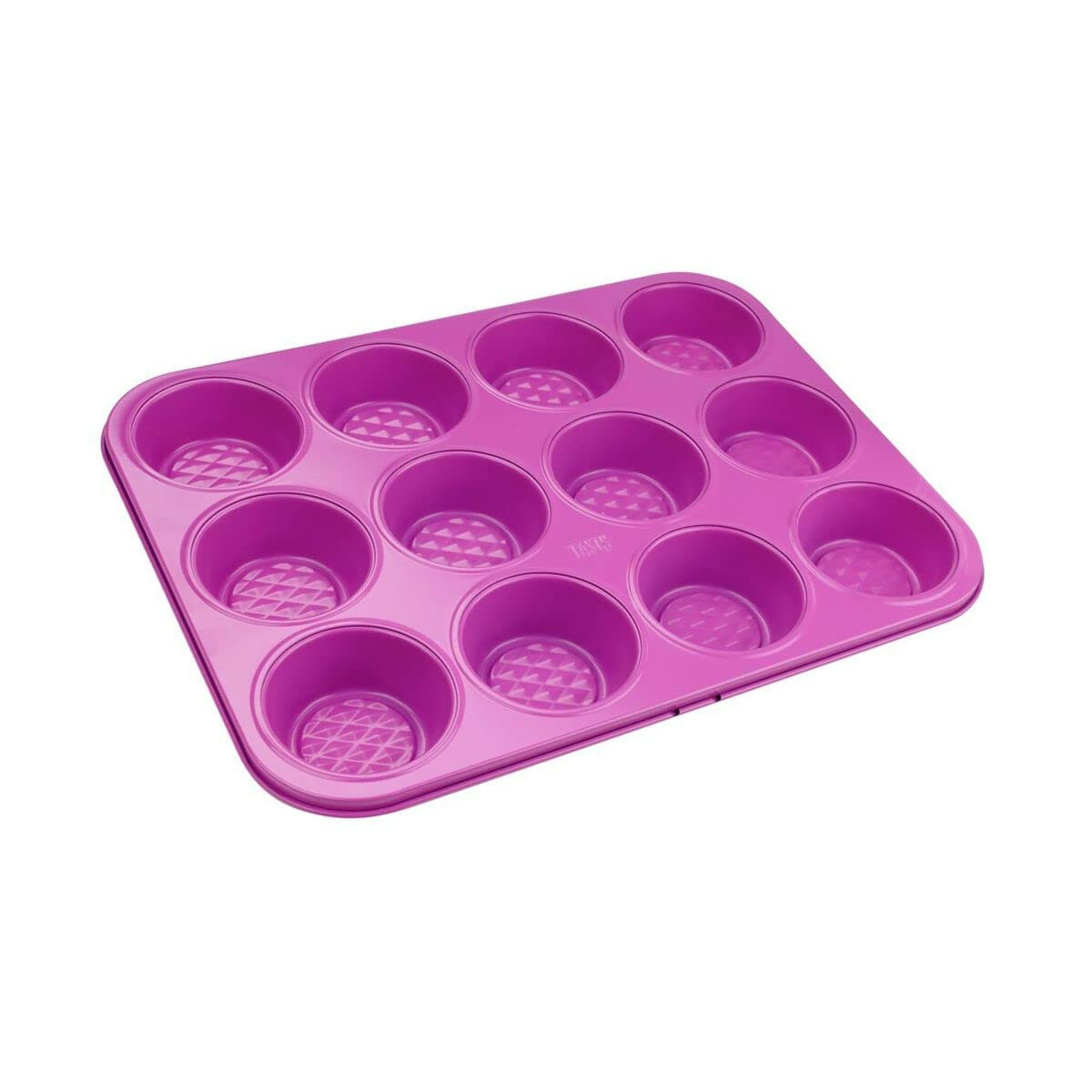 Tasty 12er Muffinform, Pinke Backform mi box