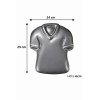NEUSTANLO Backform Trikot | Kuchenform in Trikotform | ideal für Fußballkuchen, Geburtstage & Vereinsfeiern | backstabil | kreative Motivbackform für besondere Anlässe