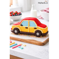 NEUSTANLO Backform Auto | Kuchenform in Autoform zum Backen | dekorative Motivbackform für Kindergeburtstag & Mottofeier | ideal für Kuchen, Tortenboden & Desserts