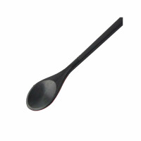 Fackelmann Nero Küchenhelfer-Set | 3-teilig mit Spitzlöffel 30 cm Kochlöffel 31 cm Spaghettilöffel 30 cm | hitzebeständig spülmaschinengeeignet | für beschichtetes Kochgeschirr | Made in Germany