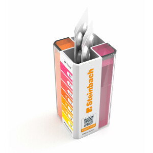 STEINBACH Testkit für pH-Wert und freies Chlor/Brom - 079200 - inklusive 2X 20 Tabletten, einfache Anwendung, für Pools und Whirlpools geeignet