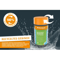 STEINBACH Poolpflege Gelrandreiniger Spezial - 0755101TV08-8X 1l - Alkalischer Reiniger gegen Schmutz-, Fett- & Rußränder - Dickflüssige Form - Für Pools innen & außen - Zur Frühjahrsgrundreinigung