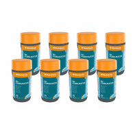Steinbach Poolpflege pH-Stabilisator - 0753401TV08-8X 1kg - Erhöht die Alkalinität (TA) - Stabilisiert den pH-Wert - Gut löslich - Ideal für Whirlpools & weiches Wasser
