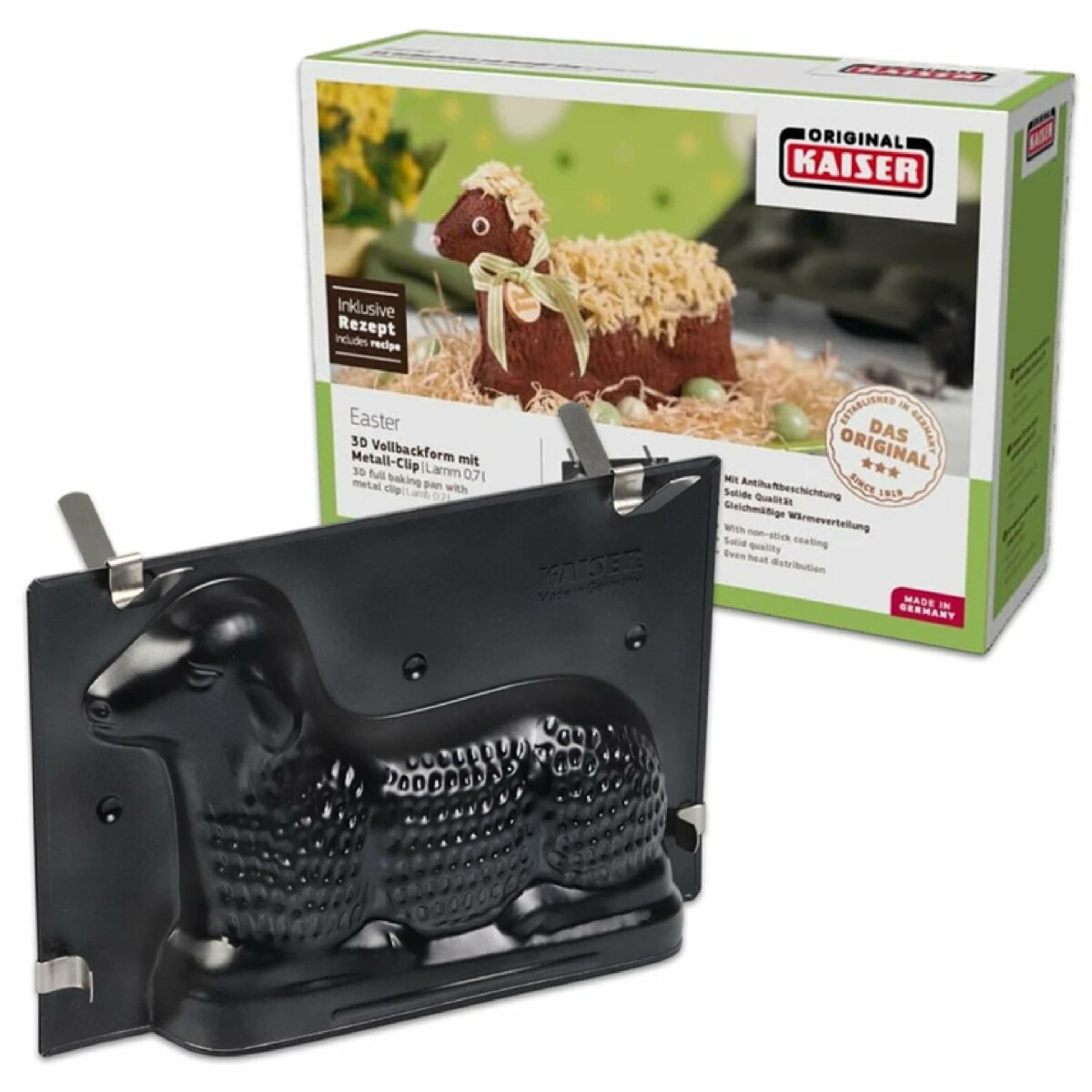 ORIGINAL KAISER 3D Osterlamm Backform 0,7 l |...