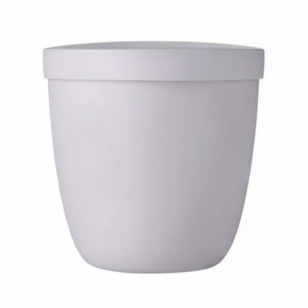 Mepal - Snackpot Ellipse - Praktischer Behälter zum Aufbewahren und Transportieren von Lebensmitteln - Gefriergeeignet - Spülmaschinenfest - 500 ml - Cool grey