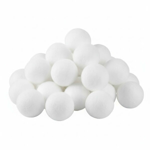STEINBACH Filterbälle 1400 g mit Wäschenetz | ersetzt 50 kg Filtersand & Quarzsand | Wiederverwendbare Pool Filter Balls | für Sandfilteranlagen & Aquarium
