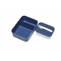 Mepal Bento-Einsatz für Lunchbox Take a Break Large | Nordic Denim | praktischer Facheinsatz für getrennte Aufbewahrung | BPA-frei | spülmaschinenfest | ideal für Snacks & Meal Prep